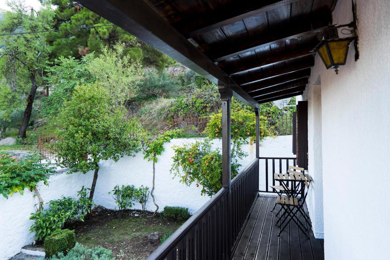 Dandy Villas Amfiklia - Pasithea - Stunning View - Fireplace - Parking ภายนอก รูปภาพ